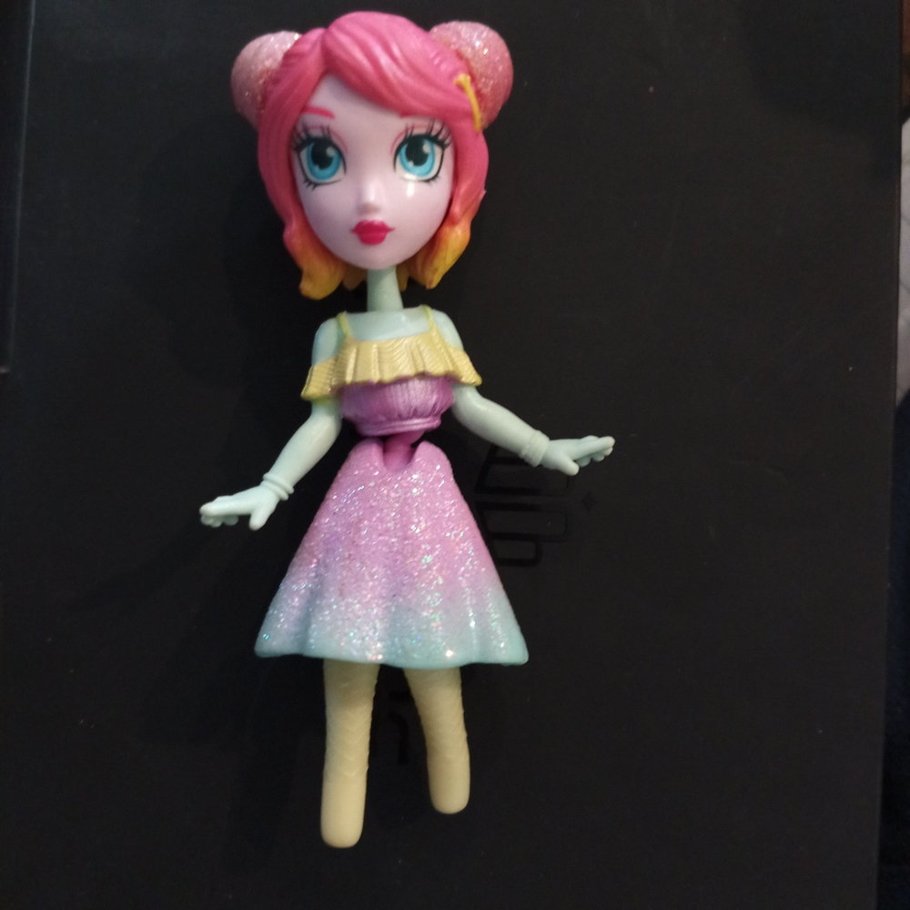 Pink Ombre Glitter Dress Fashion Doll - Kids Toys